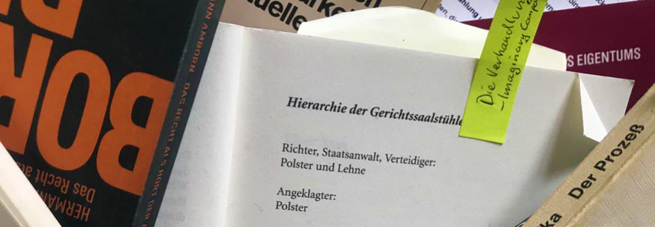 Die Verhandlung - imaginary company, Frankfurt am Main (DE), Foto: imaginary company