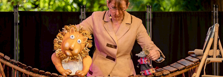 Serafina und der Löwenkönig – Theater Laku Paka, Kaufungen (DE), Foto: Katrin Schander