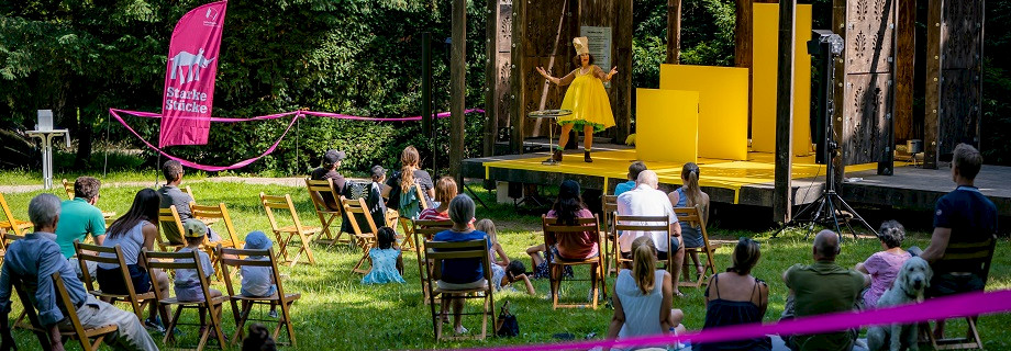 Zitronengelbundgrünwieklee – Theater La Senty Menti, Frankfurt a. M. (DE), Foto: Katrin Schander