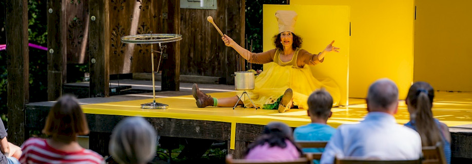 Zitronengelbundgrünwieklee – Theater La Senty Menti, Frankfurt a. M. (DE), Foto: Katrin Schander