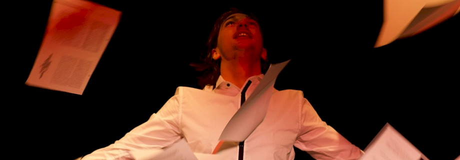 Beshir im Blätterland – theaterperipherie e.V., Frankfurt (DE), Foto: Nazlı Dersüneli